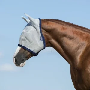 Amigo® Flymask, silver/navy Sonderangebot